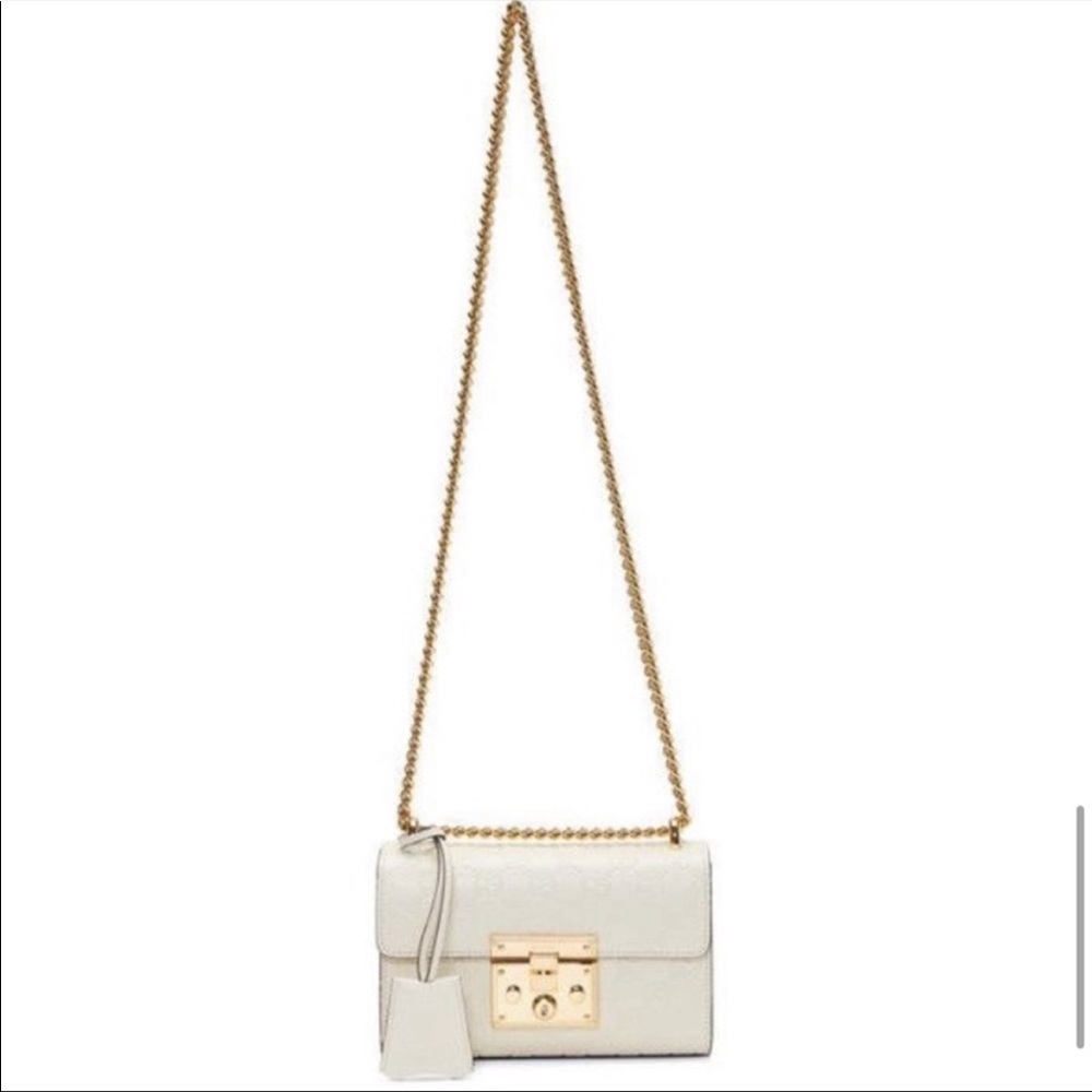 ❌SOLD!❌ Small Gucci Guccissima Padlock Bag - Picture 2 of 16